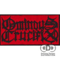 OMINOUS CRUCIFIX - Logo PATCH